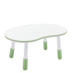 Lumendat Contemporary Creative Oval Medium-Density Fiberboard PP Height-Adjustable Kids Table For Living Room & Bedroom Lumendat