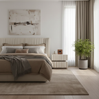 Modern Luxury White Nightstand: 3D Wavy Texture Drawers - Dual-Drawer Bedside Table For Bedroom Lumendat