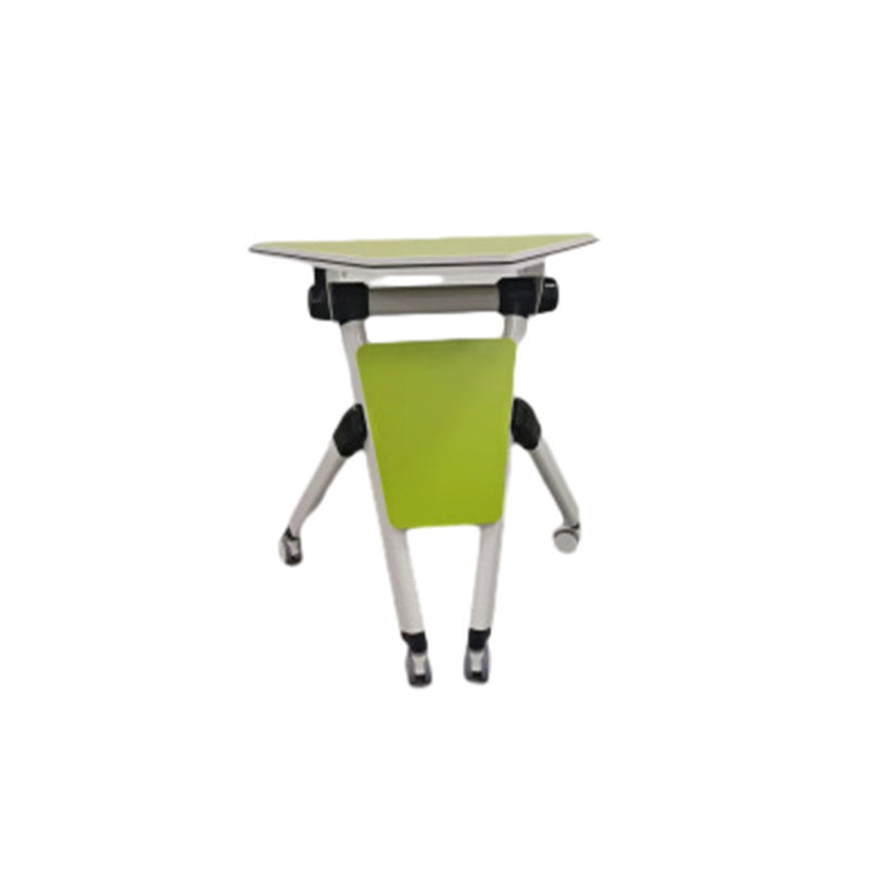 Modern Minimalist Hexagonal High-density Medium-density Fiberboard Iron Desks Foldable For Home Office