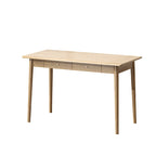 Modern Simplicity Desk & Chair Set - Solid Ash Wood, Sturdy, Stable, Natural Grain, Eco-Friendly Ergonomic For Home Office Lumendat