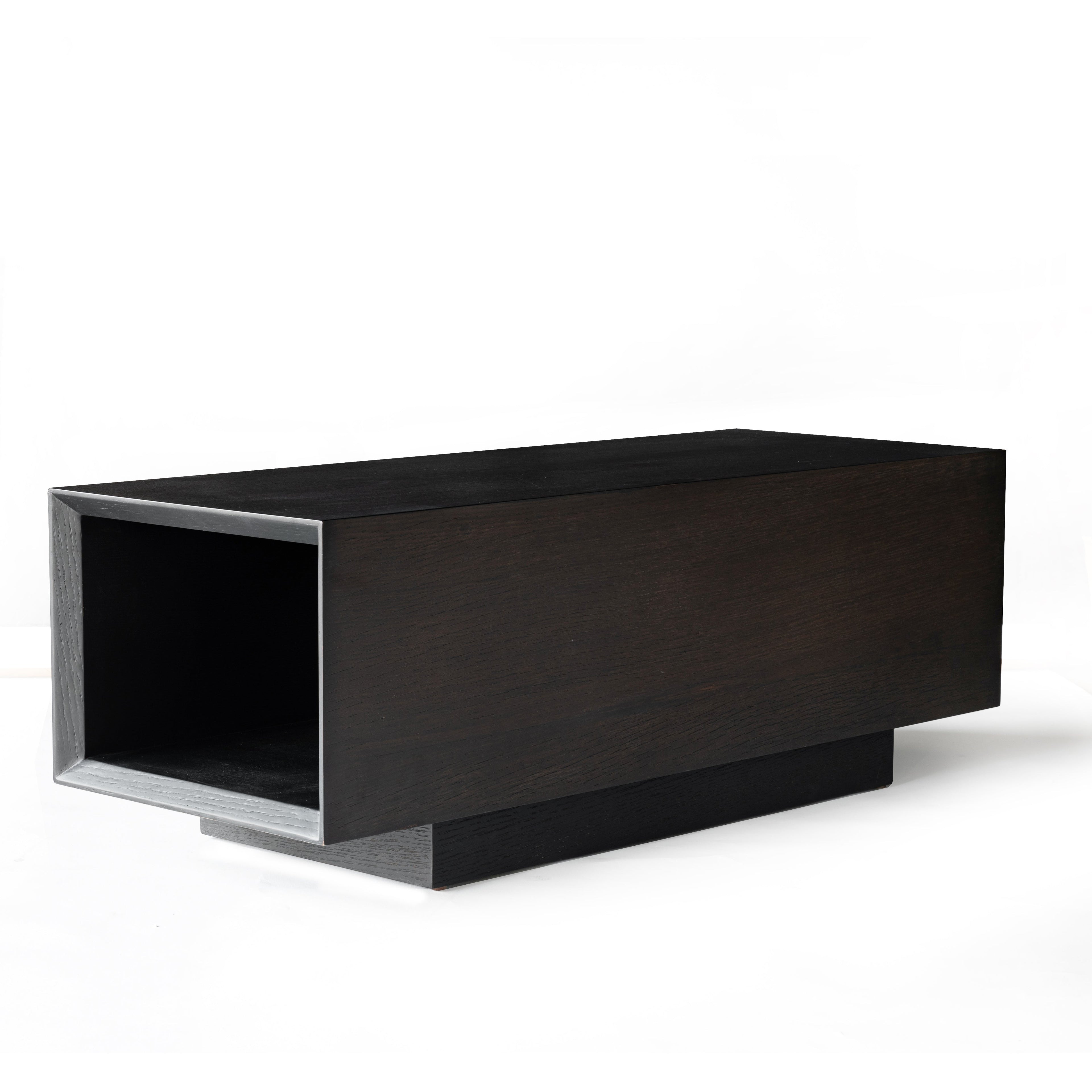 Modern Minimalist Rectangular Coffee Table - MDF: Layered Storage, Stable Support, Multi-Scenario Use & Scratch-Resistant For Living Room Lumendat