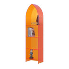 Modern Minimalist Curved Acrylic Bookshelves 3/4-Tier For Home Office DFM-F