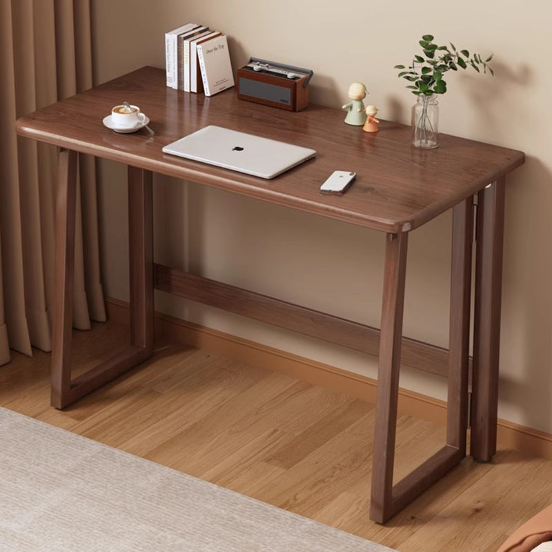 Traditional Chinese Rectangular Medium Density Fiberboard Carbon Steel Foldable Desks For Home Office DFM-F