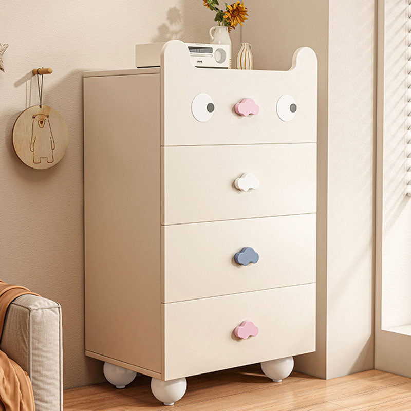 Lumendat Modern Minimalist Square Rectangular Solid Wood Eco Board Three-ply Plywood Kids Storage Cabinet 2/4/5-Drawer For Living Room Lumendat