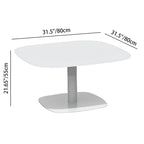Sleek Waterproof Outdoor Coffee Table - 2-Tier For Outdoor Patio & Garden Lumendat