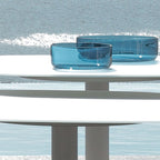 Sleek Waterproof Outdoor Coffee Table - 2-Tier For Outdoor Patio & Garden Lumendat