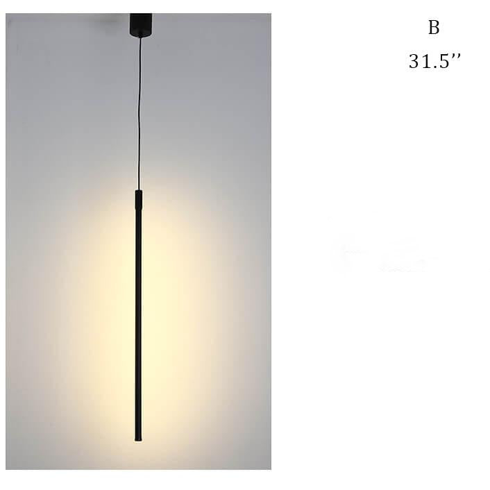 Minimalist Line 1-Light Adjustable Long Line LED Pendant Light