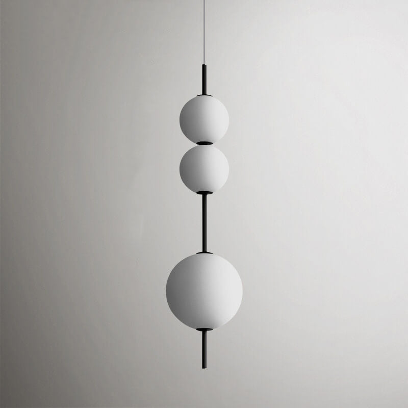 Modern Minimalist Creative Glass Ball LED Pendant Light BulbSquare