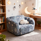 Lumendat Contemporary Creative Rectangular Kids Sofa: Compressible - Freely Combinable Backrest Armrest Sleeper Sofa For Living Room Lumendat