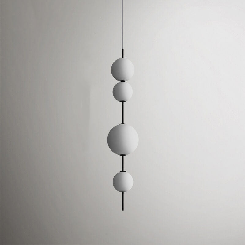 Modern Minimalist Creative Glass Ball LED Pendant Light BulbSquare
