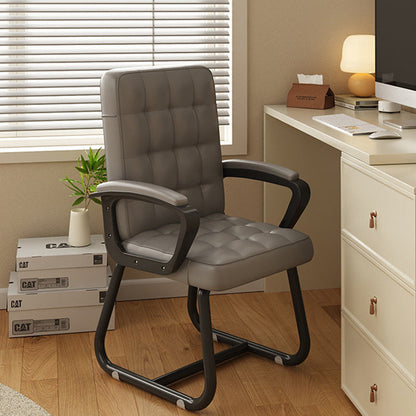 Modern Simplicity Microfiber Leather Solid Wood Metal Latex Desk Chair Backrest Armrest For Home Office