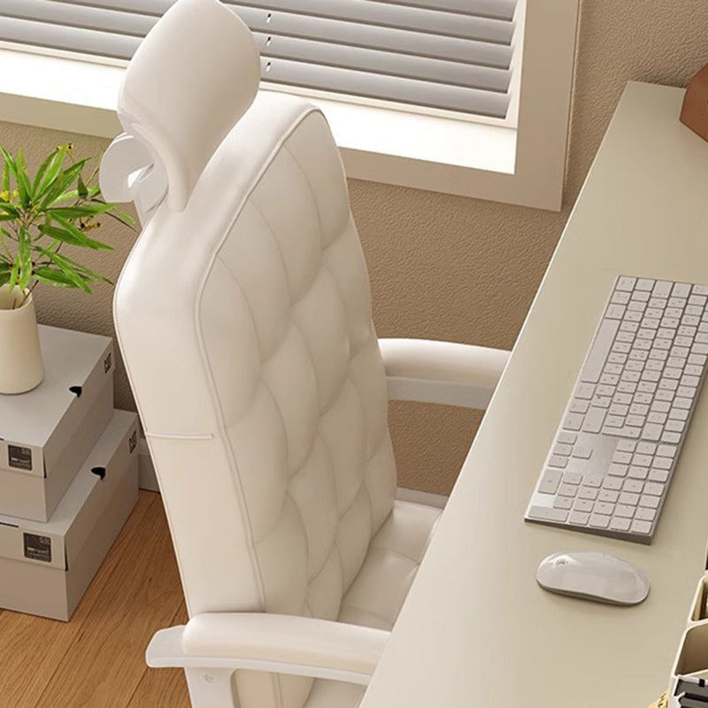 Modern Simplicity Microfiber Leather Solid Wood Metal Latex Desk Chair Backrest Armrest For Home Office DFM-F
