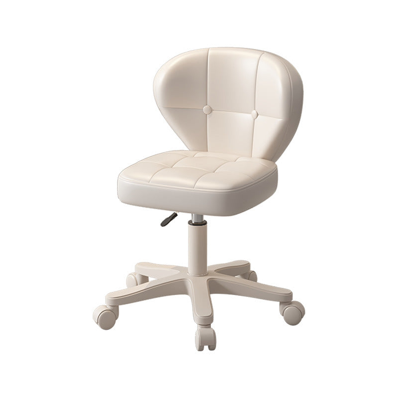 Modern Simplicity Adjustable Shell Shape Square Foam PU Leather Iron Desk Chair Backrest Armrest For Home Office DFM-F