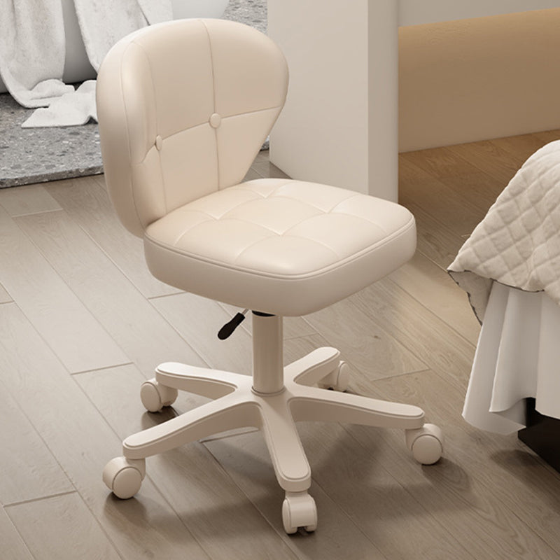 Modern Simplicity Adjustable Shell Shape Square Foam PU Leather Iron Desk Chair Backrest Armrest For Home Office DFM-F