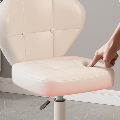 Modern Simplicity Adjustable Shell Shape Square Foam PU Leather Iron Desk Chair Backrest Armrest For Home Office