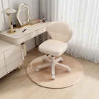 Modern Simplicity Adjustable Shell Shape Square Foam PU Leather Iron Desk Chair Backrest Armrest For Home Office DFM-F