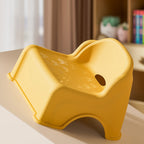 Lumendat Modern Minimalist Kids Square PP Low Stool Backrest Armless For Living Room Lumendat