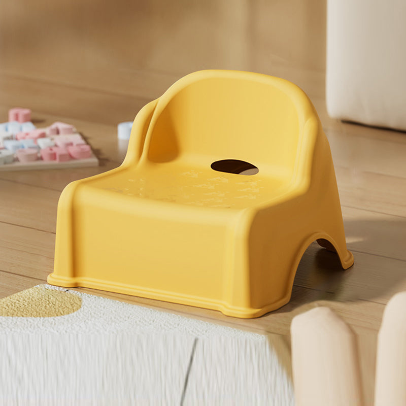 Lumendat Modern Minimalist Kids Square PP Low Stool Backrest Armless For Living Room Lumendat