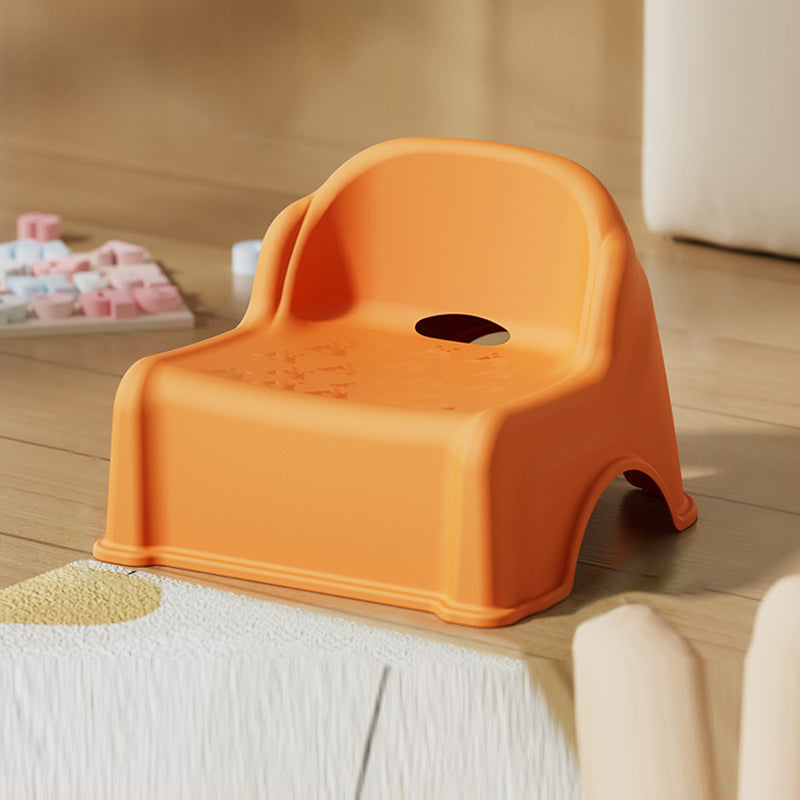 Lumendat Modern Minimalist Kids Square PP Low Stool Backrest Armless For Living Room Lumendat