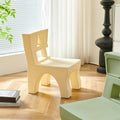 Lumendat Contemporary Nordic Plastic Square Low Stool For Kids Bedroom & Living Room Lumendat