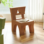 Lumendat Contemporary Nordic Plastic Square Low Stool For Kids Bedroom & Living Room Lumendat