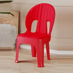 Lumendat Contemporary Creative Shell-Shaped PP Plastic Stackable Kids Dining Chair Backrest Armless For Dining Room & Kitchen Lumendat