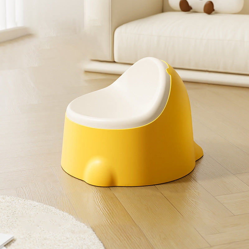 Lumendat Contemporary Creative Dinosaur Shaped PP Plastic Kids Low Stool Backrest Armless For Hallway & Entryway Lumendat