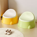 Lumendat Contemporary Creative Dinosaur Shaped PP Plastic Kids Low Stool Backrest Armless For Hallway & Entryway Lumendat