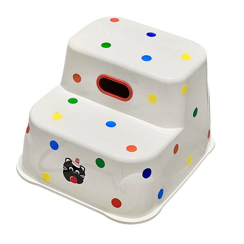 Lumendat Contemporary Nordic Trapezoidal PP Plastic Stackable Waterproof Footstool Backless Armless For Hallway & Entryway Lumendat