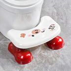 Lumendat Contemporary Creative PP Plastic Geometric Non-Slip Waterproof Kids Footstool Backless Armless For Bathroom Lumendat