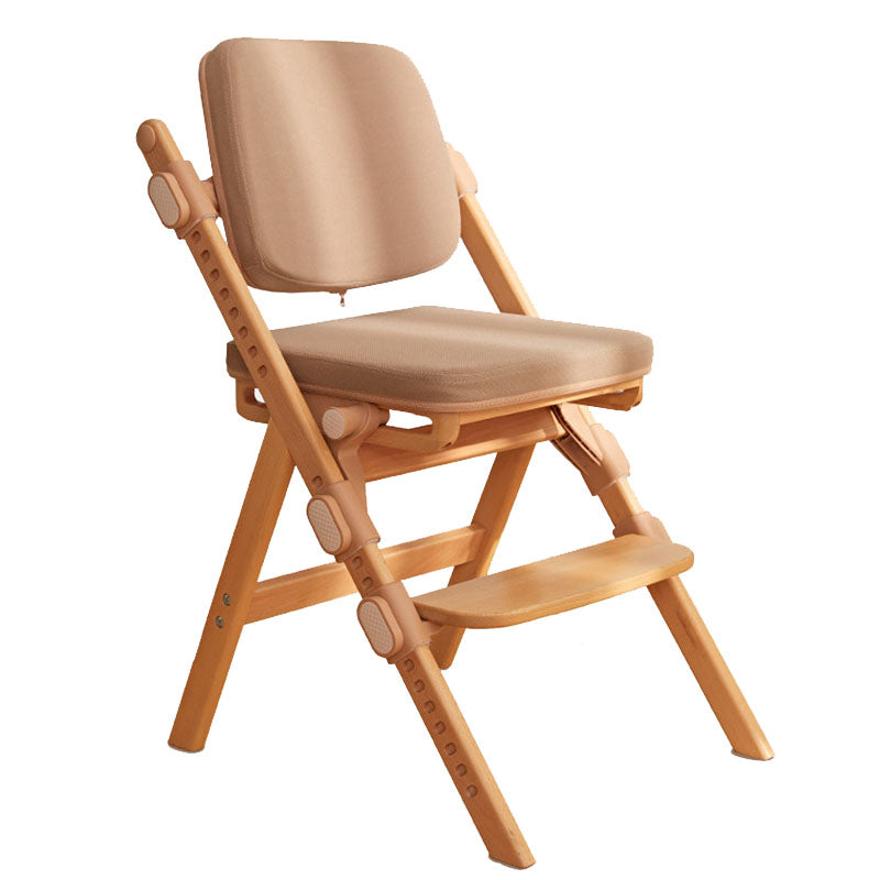 Lumendat Modern Minimalist Triangular Cat Scratching Leather Beech & Solid Wood Plywood Adjustable Kids Desk Chair Backrest Armrest For Study Lumendat