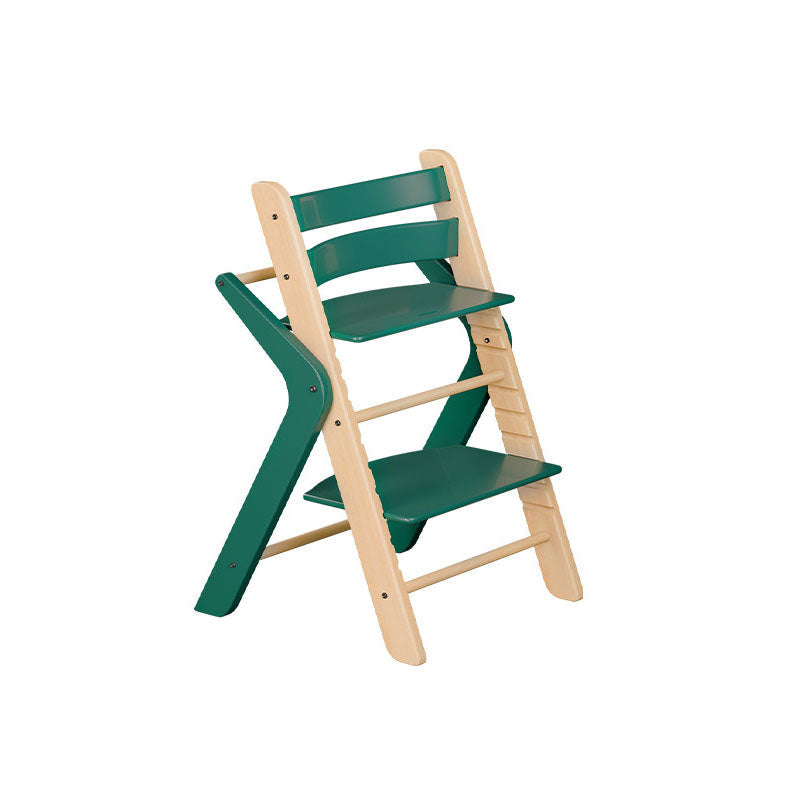 Lumendat Contemporary Creative Geometric Beech Wood Solid Wood Plywood Adjustable Kids Dining Chair Backrest Armless For Dining Room Lumendat