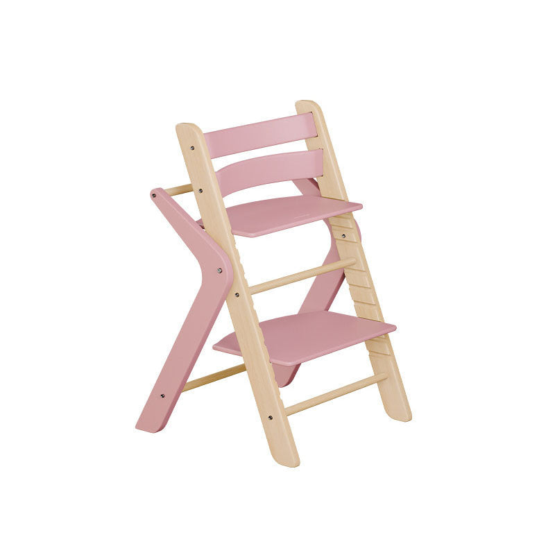 Lumendat Contemporary Creative Geometric Beech Wood Solid Wood Plywood Adjustable Kids Dining Chair Backrest Armless For Dining Room Lumendat