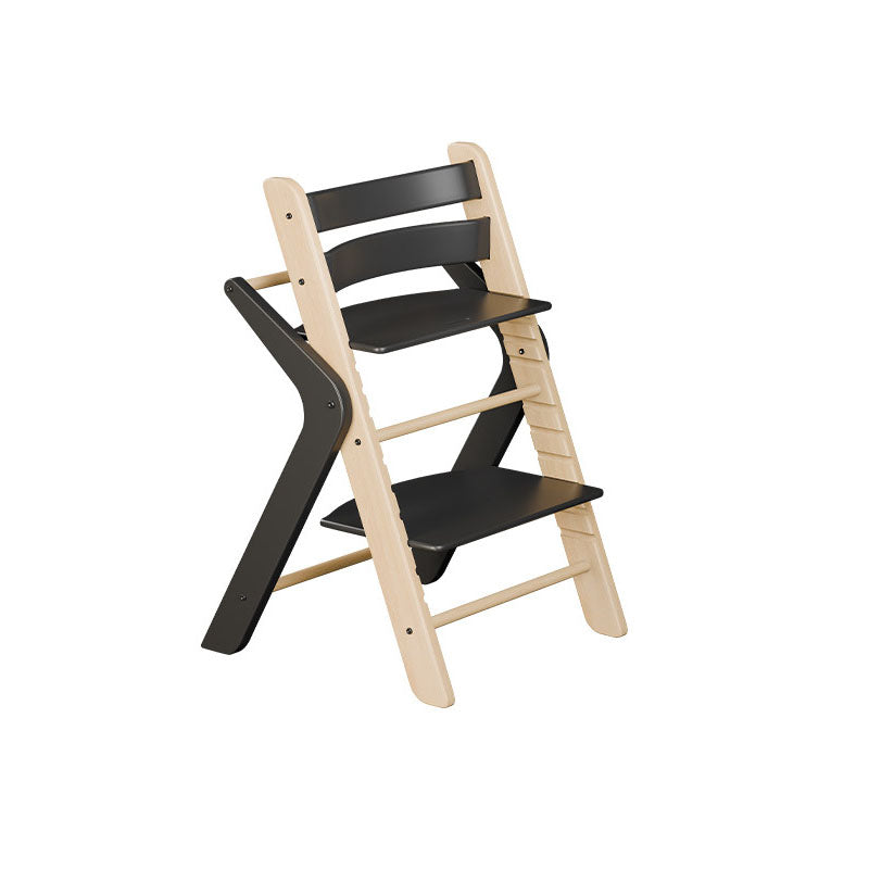 Lumendat Contemporary Creative Geometric Beech Wood Solid Wood Plywood Adjustable Kids Dining Chair Backrest Armless For Dining Room Lumendat