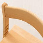Lumendat Modern Minimalist Rectangular Beech Wood Adjustable Kids Desk Chair Backrest Armless For Study Lumendat