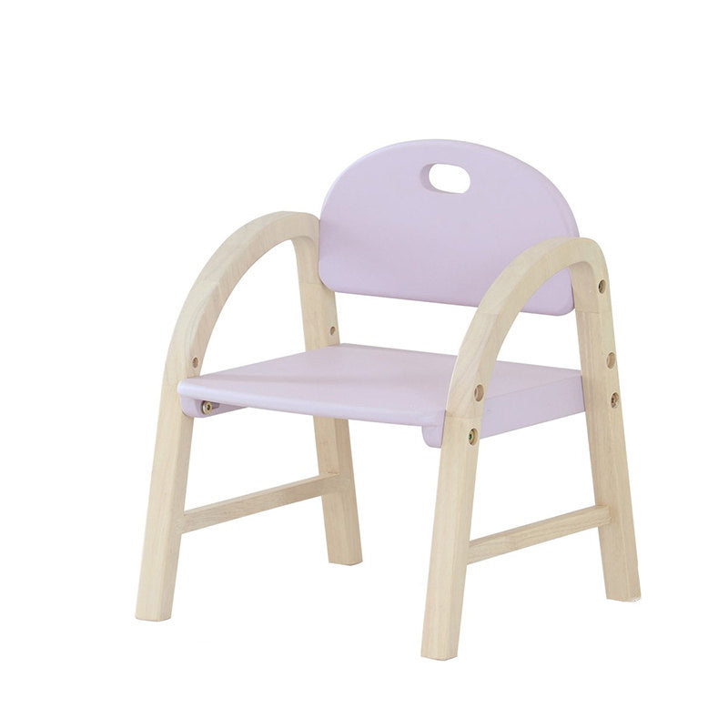 Lumendat Contemporary Scandinavian Solid Wood Arc Liftable Kids Chair Backrest Armrest For Living Room Lumendat