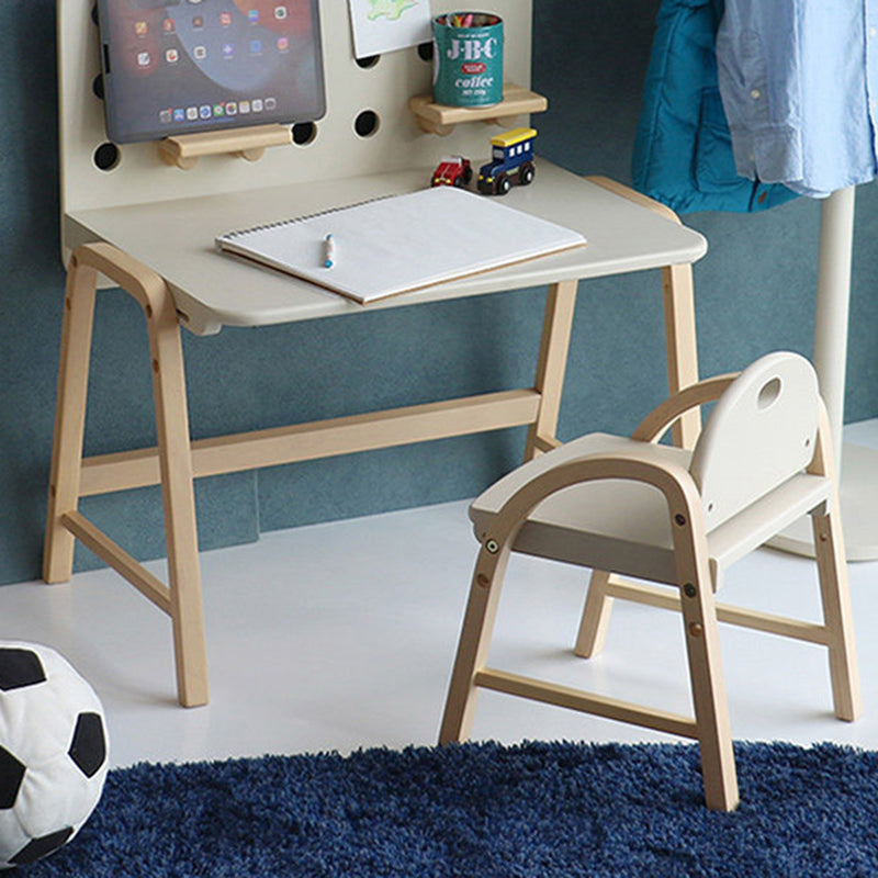 Lumendat Contemporary Scandinavian Solid Wood Arc Liftable Kids Chair Backrest Armrest For Living Room Lumendat