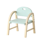 Lumendat Contemporary Scandinavian Solid Wood Arc Liftable Kids Chair Backrest Armrest For Living Room Lumendat