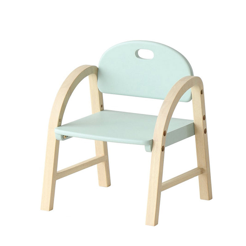 Lumendat Contemporary Scandinavian Solid Wood Arc Liftable Kids Chair Backrest Armrest For Living Room Lumendat