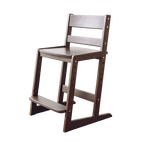 Lumendat Traditional Chinese Beech Oak Wood Rectangular Adjustable Kids Desk Chair Backrest Armless For Living Room Lumendat