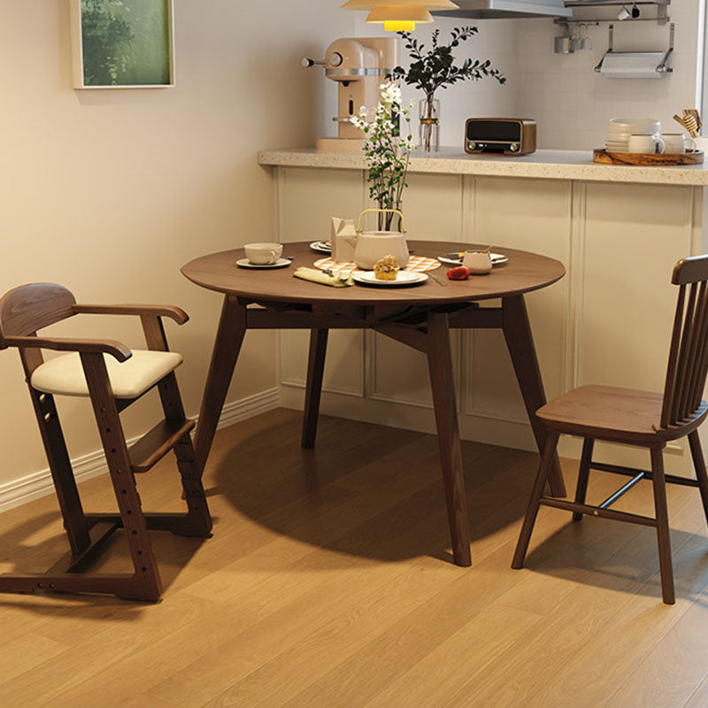 Lumendat Modern Minimalist Geometric-Shaped Rubberwood PU Leather Kids Dining Chair Backrest Armrest For Dining Room Lumendat
