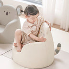 Lumendat Modern Art Deco Cartoon Animal PU Leather Polyurethane Foam Kids Low Stool Backrest Armrest For Bedroom Lumendat