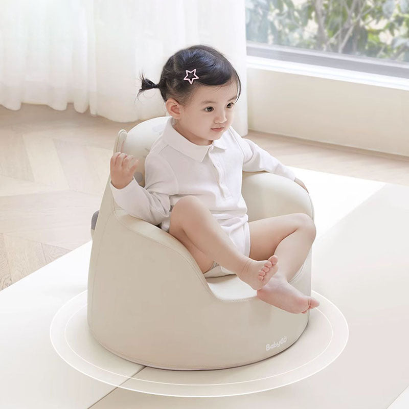 Lumendat Modern Art Deco Cartoon Animal PU Leather Polyurethane Foam Kids Low Stool Backrest Armrest For Bedroom Lumendat