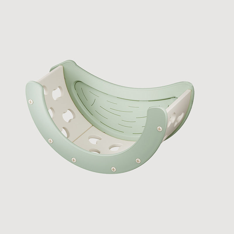 Lumendat Modern Minimalist Eco-Friendly HDPE PP Cotton Banana-Shaped Kids Multifunctional Rocking Chair Backrest For Living Room Lumendat
