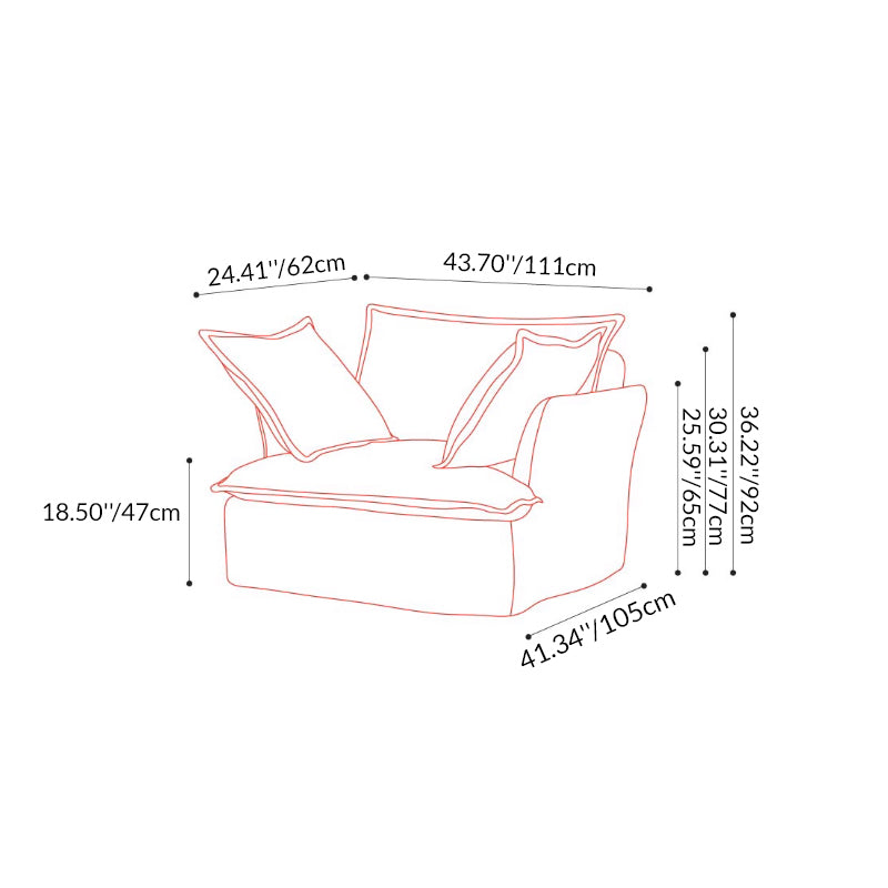 Moonlight White Swivel Birch Wood Accent Chair - Minimalist Lounging Sofa for Living Room or Study Lumendat