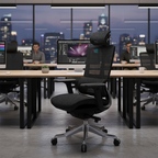 Modern Minimalist Ergonomic High Back Mesh Executive Desk Chair - Multi-Function Tilt 3D Armrests Office Chair For Home Office Lumendat