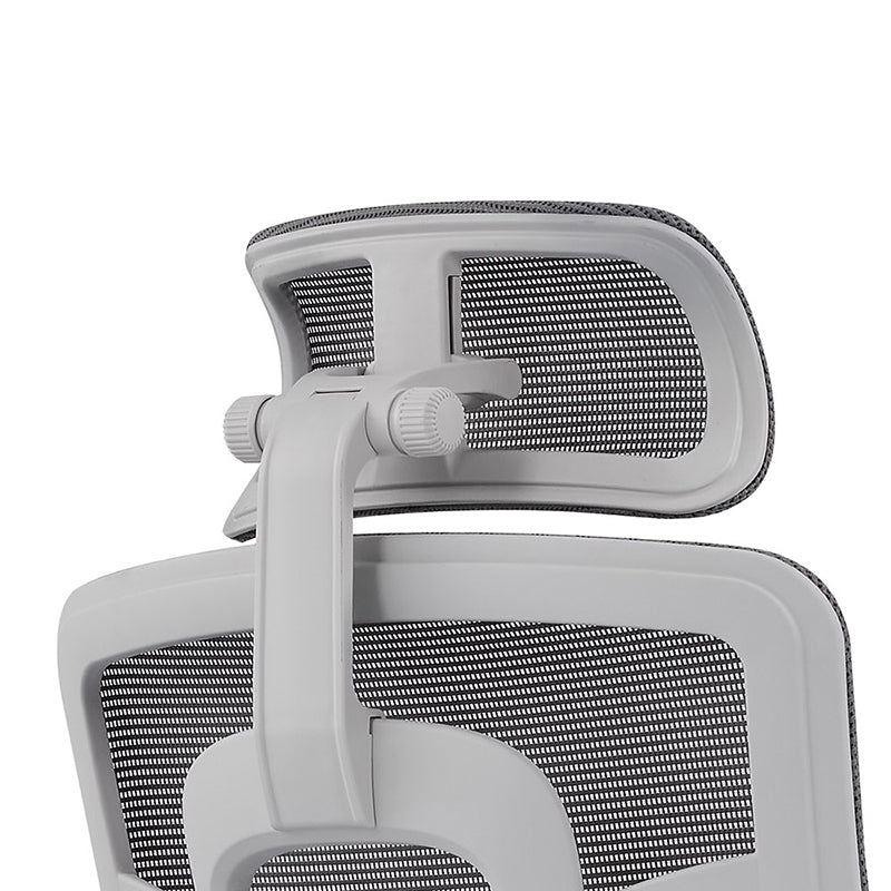 Modern Minimalist Durable High Back Desk Chair - Adjustable Headrest & Lumbar Support Office Chair For Home Office Lumendat