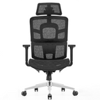 Modern Minimalist High Back Premium Ergonomic Office Chair - 3D Headrest Adjustable Lumbar Support Desk Chair For Home Office Lumendat