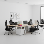 Modern Minimalist High Back Premium Ergonomic Office Chair - 3D Headrest Adjustable Lumbar Support Desk Chair For Home Office Lumendat