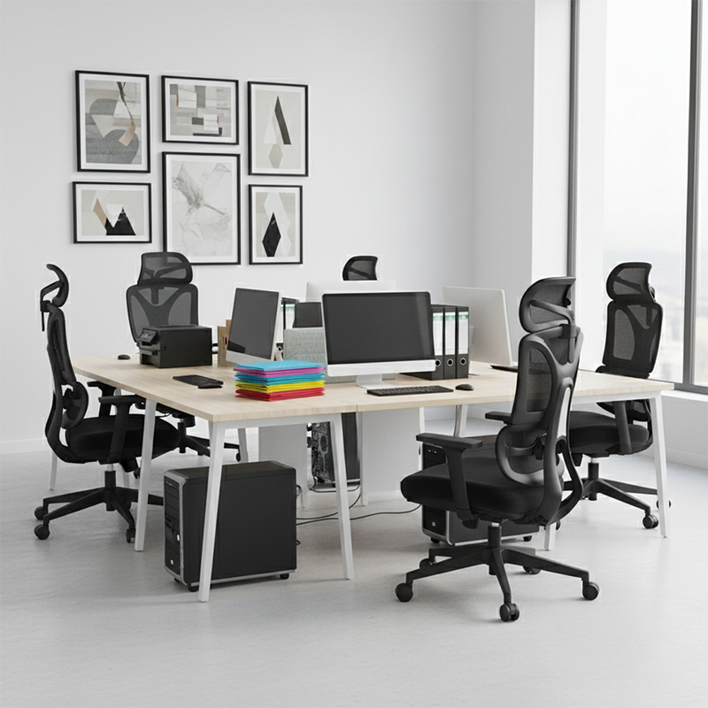Modern Heavy Duty Ergonomic High Back Mesh Office Chair - SGS Certified Gas Lift 3D Armrests Desk Chair For Home Office Lumendat